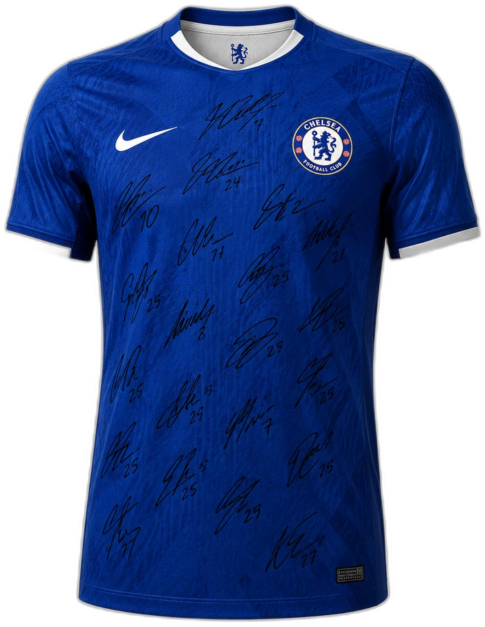 Chelsea signed shirts